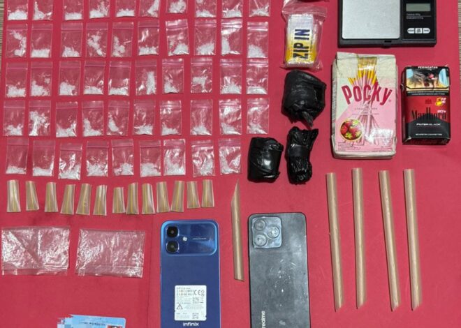Satresnarkoba Bekuk Pengedar Sabu di Gunung Tabur, 59 Paket Diamankan
