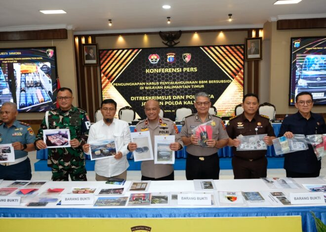 Polda Kaltim Bongkar 22 Kasus BBM Subsidi Ilegal, 25 Tersangka Diamankan