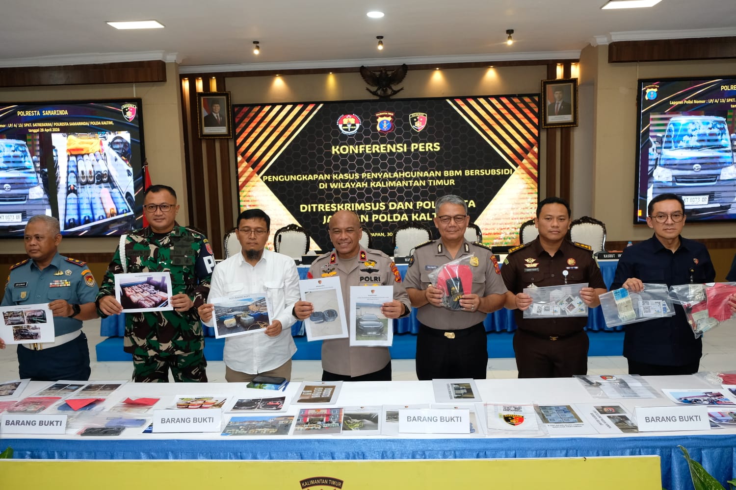 Polda Kaltim Bongkar 22 Kasus BBM Subsidi Ilegal, 25 Tersangka Diamankan