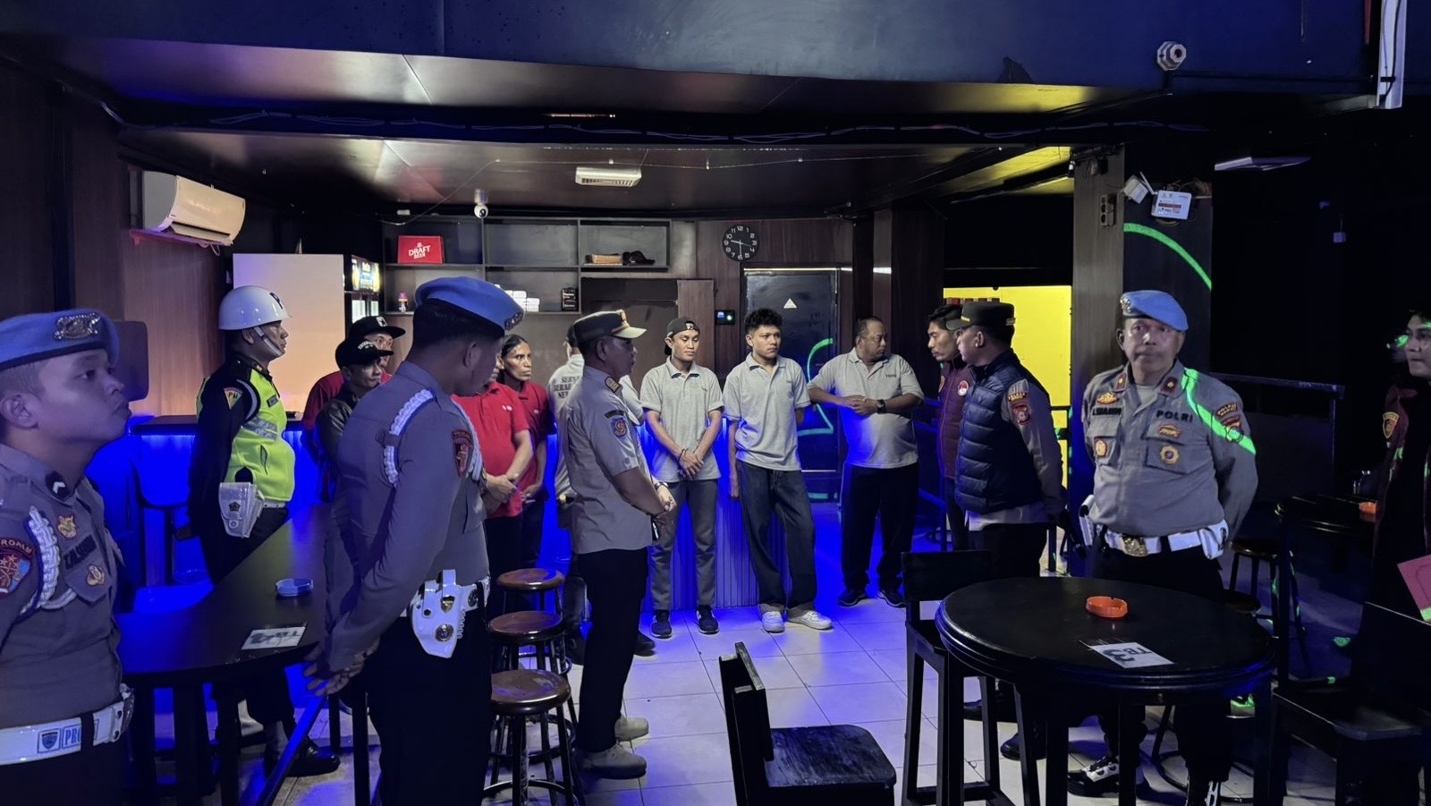 Sidak THM, Cegah Keberadaan Personil TNI Polri, ASN dan Anak di Bawah Umur