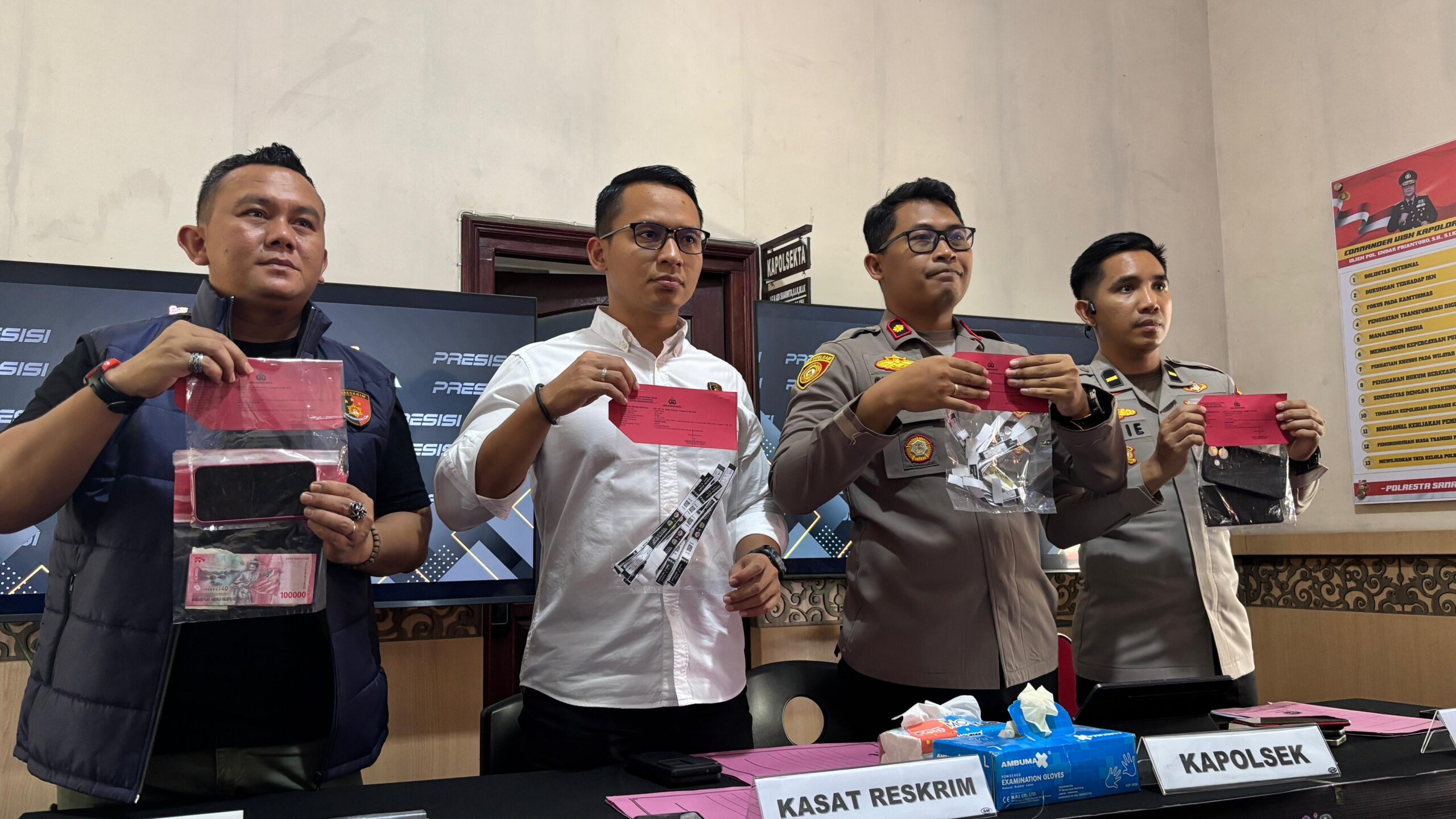 Jual Tiket Palsu, 4 Pelaku Diringkus Polisi