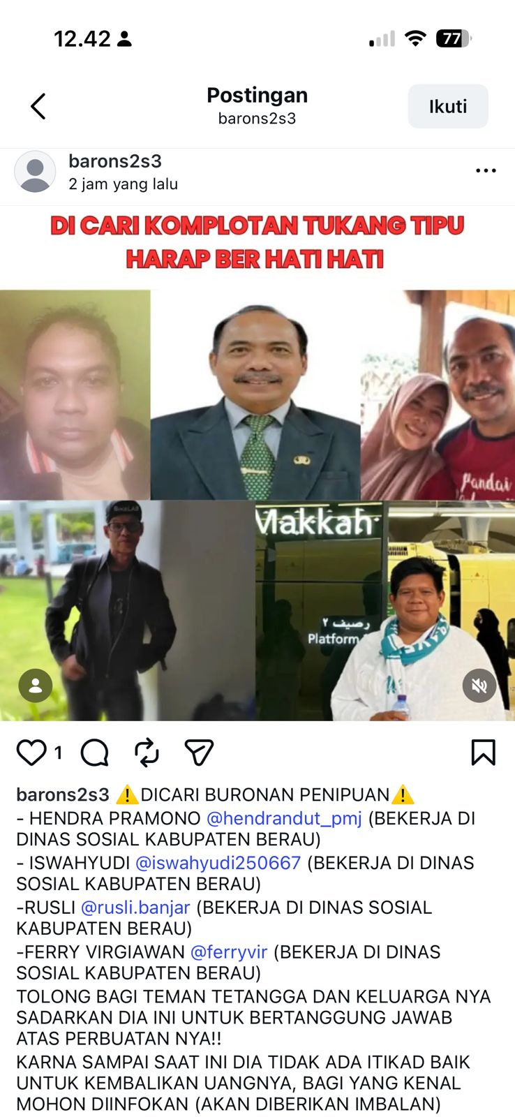 Kadinsos Diserang di Media Sosial, Akui Itu Fitnah