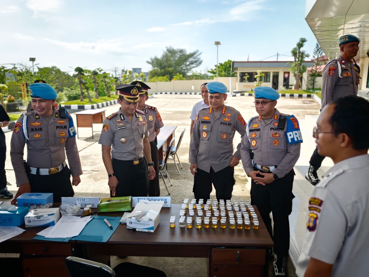 Kabid Propam Polda Kaltim Sambangi Polres Berau, Tekankan Disiplin dan Profesionalisme Personel