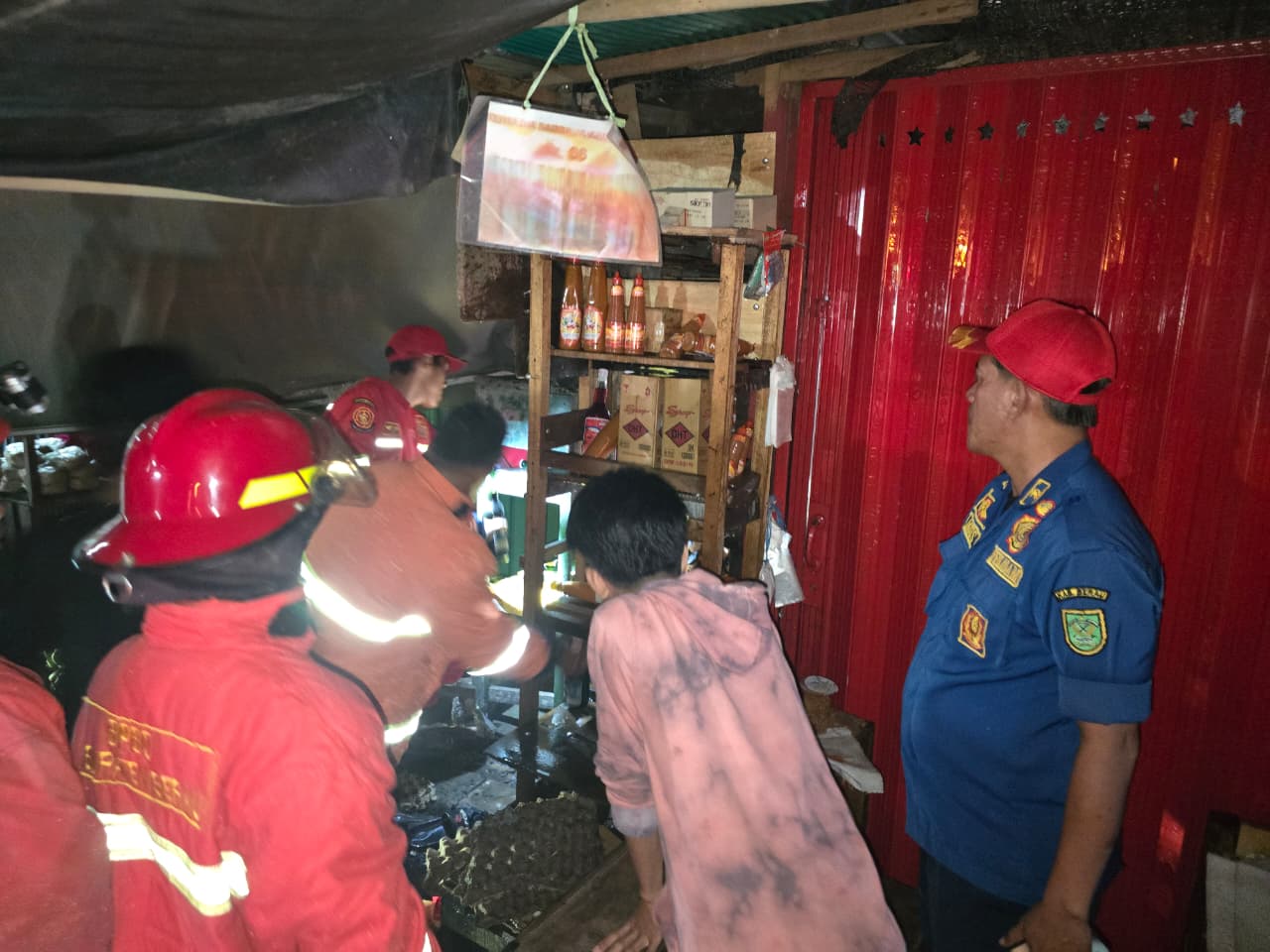 Pinjam Motor Tidak Dikembalikan, HA Nekat Bakar Kios Teman