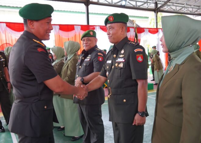 Letkol Inf Ahmad Sobirin Jabat Kasi Perencanaan Korem 102/Panju Panjung Kodam XXII/TB
