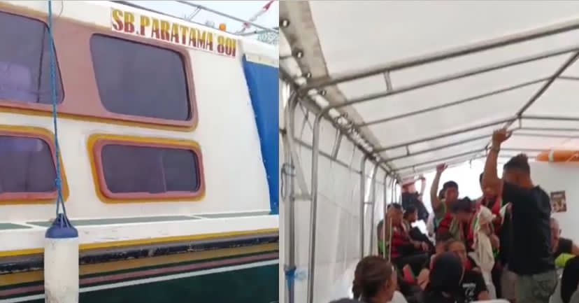 Berhasil Dievakuasi, Belasan Penumpang SB Mursi Pratama Dibawa ke Tanjung Redeb
