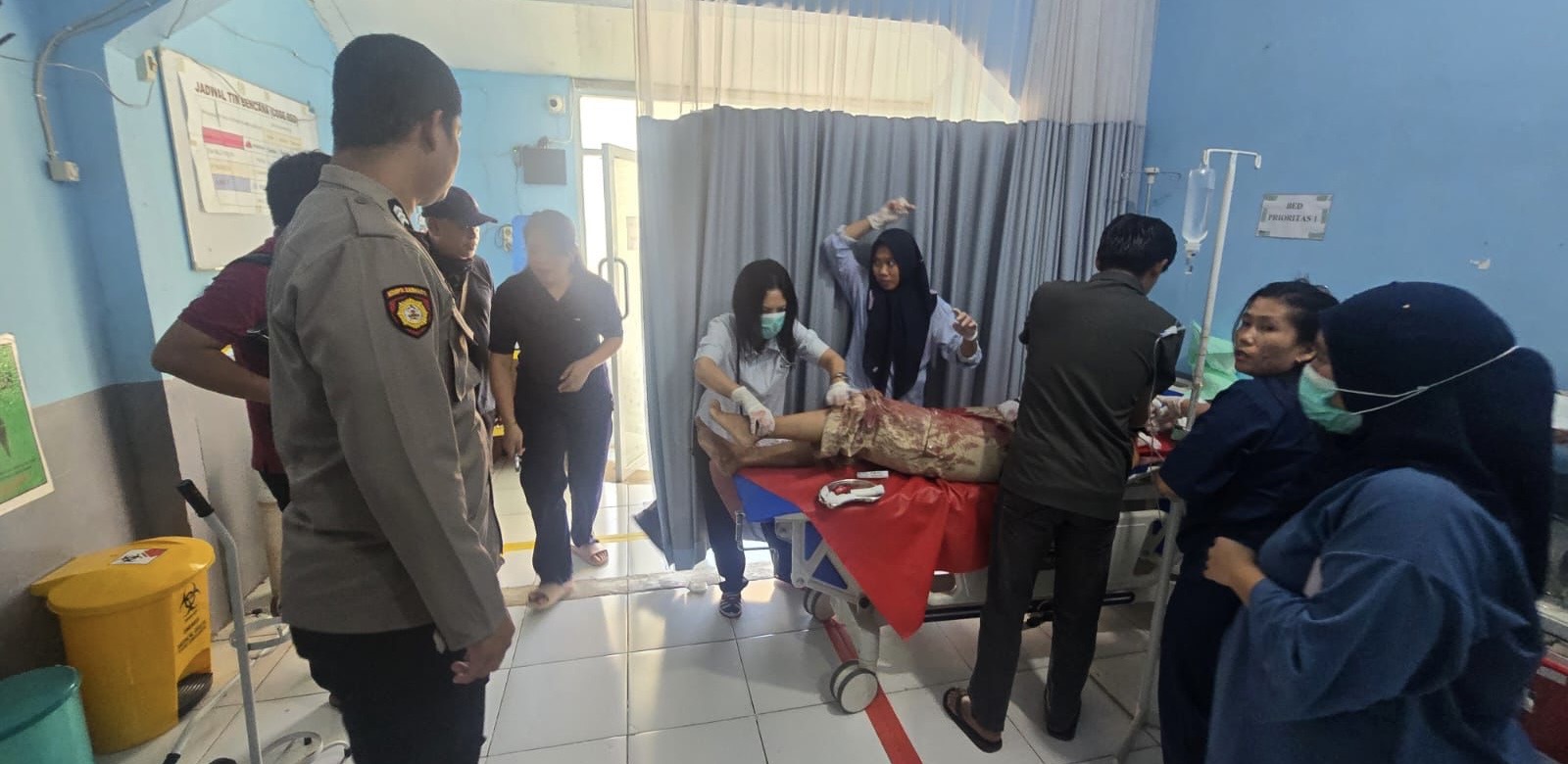 Alami Luka Serius di Kepala, R Dilarikan ke Samarinda