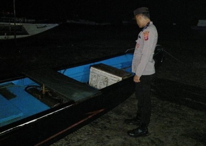 Diduga Karena Bom Ikan, Satu Bagan di Perairan Tanjung Batu Hancur, Polisi Lakukan Penyelidikan