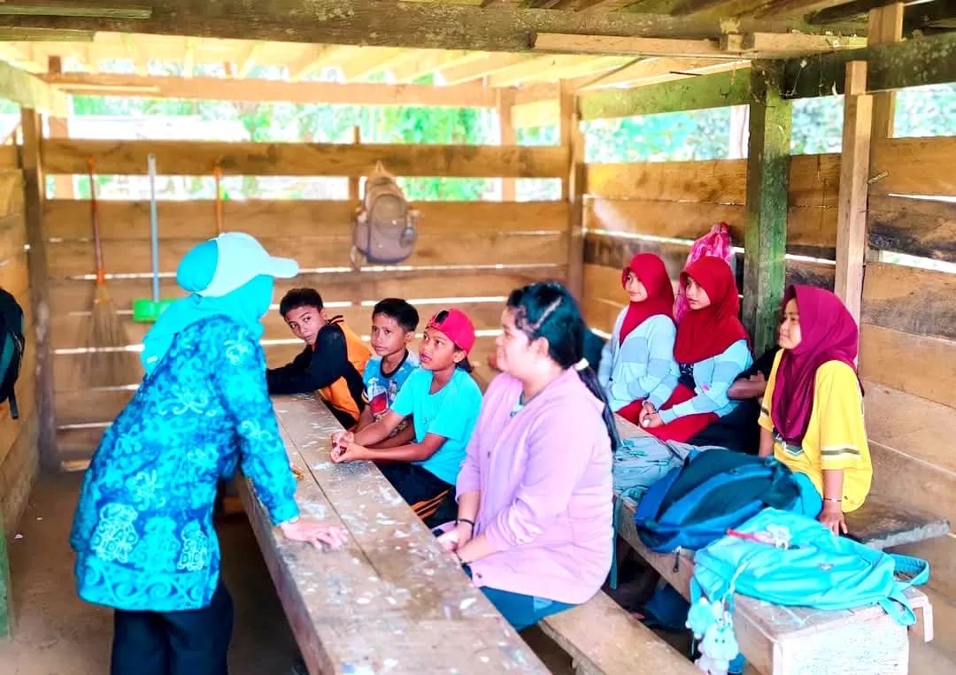 Sempat Belajar di Bawah Kolong, SDN 001 Filial Segera Pindah ke Bangunan Lebih Layak