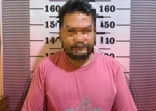 Pria Paruh Baya Diciduk Petugas, Dari TKP Didapati Ratusan Gram diduga Sabu