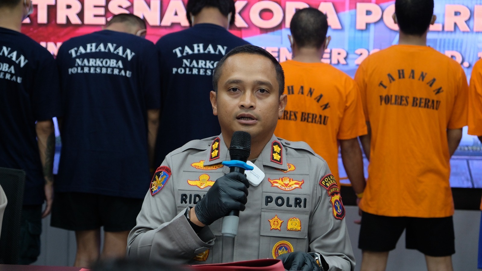 Sutradara Sabu di Balik Jeruji Berhasil Dibongkar Satreskoba Polres Berau