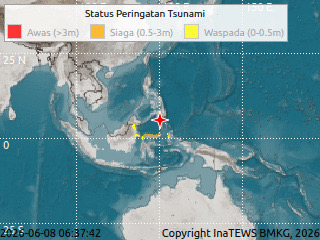 Gempa Filipina, Maratua dan Bidukbiduk Dipastikan Aman