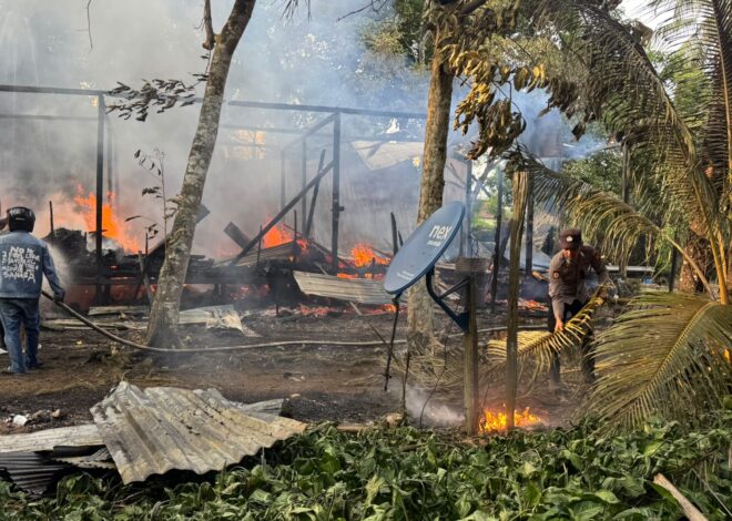 Kebakaran di Manunggal Jaya Sebabkan Seorang Balita Meninggal Dunia
