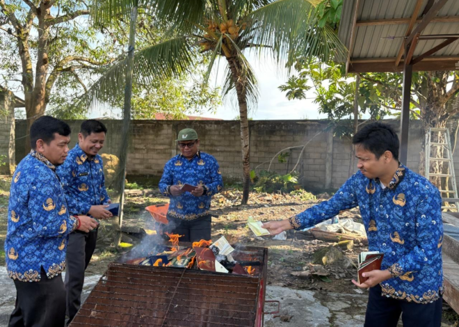 723 Dokumen Nikah Dibakar Petugas Kemenag, Cegah Disalahgunakan