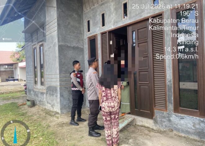 Ibu dan Anak Bertengkar di Teluk Bayur, Warga Minta Bantuan Call Center 110 Polres Berau