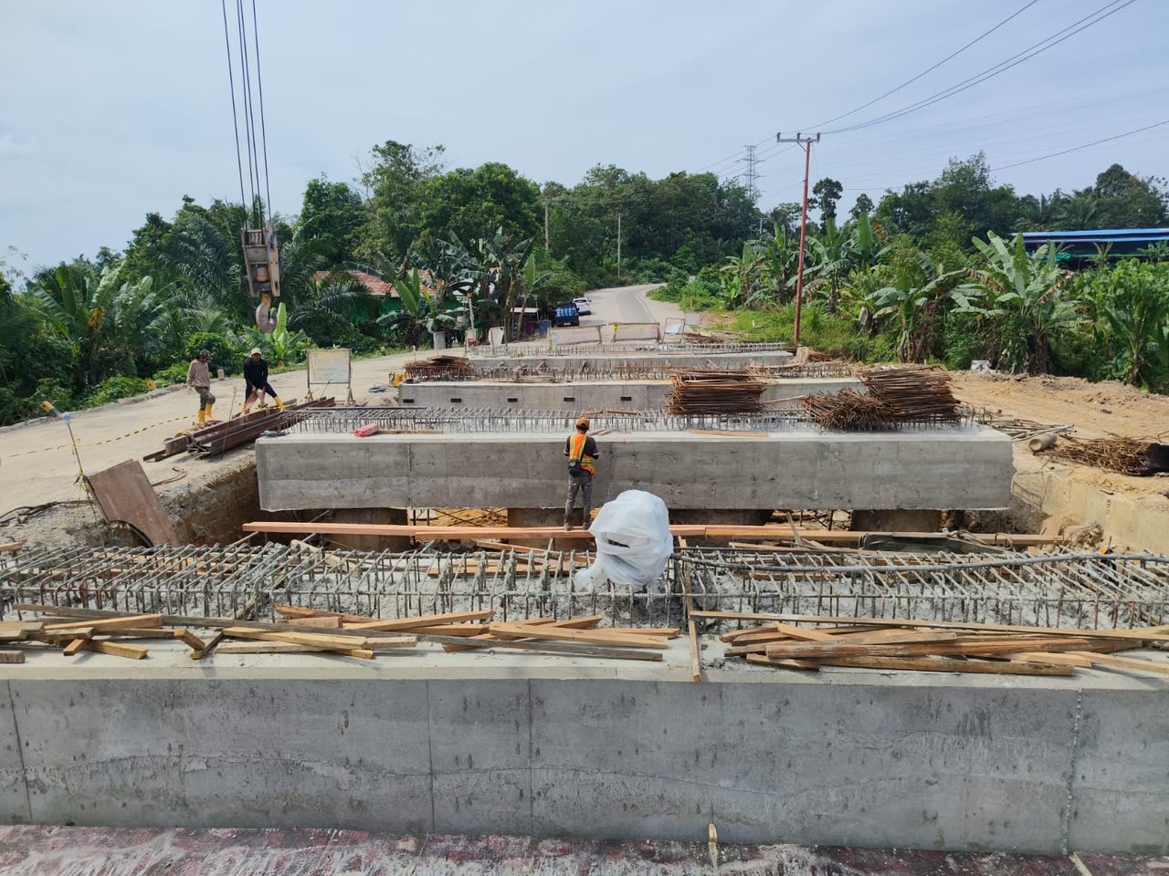 Pengerjaan Jalan Ambles Berau-Bulungan Terus Dikebut, Pengerjaan Ditarget Rampung 90 Hari