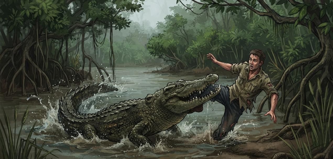 Diterkam Buaya Saat Menyelam Cari Kerang, Nelayan Maratua Tewas di Danau Kuku