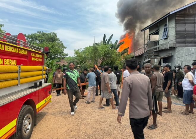 Kerugian Tembus Rp 1 Miliar, Kebakaran di Pulau Panjang Diduga Akibat Bakar Sampah