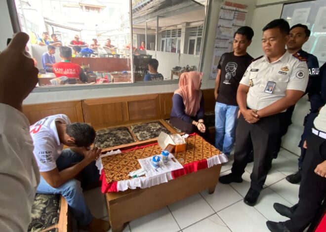 Kotak Roti Berisi Pir ‘Bertopping’ Sabu, Pengunjung Rutan Tanjung Redeb Ditangkap Petugas