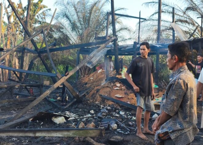 Ditinggal Pergi Acara, Rumah Rudianto Jadi Arang