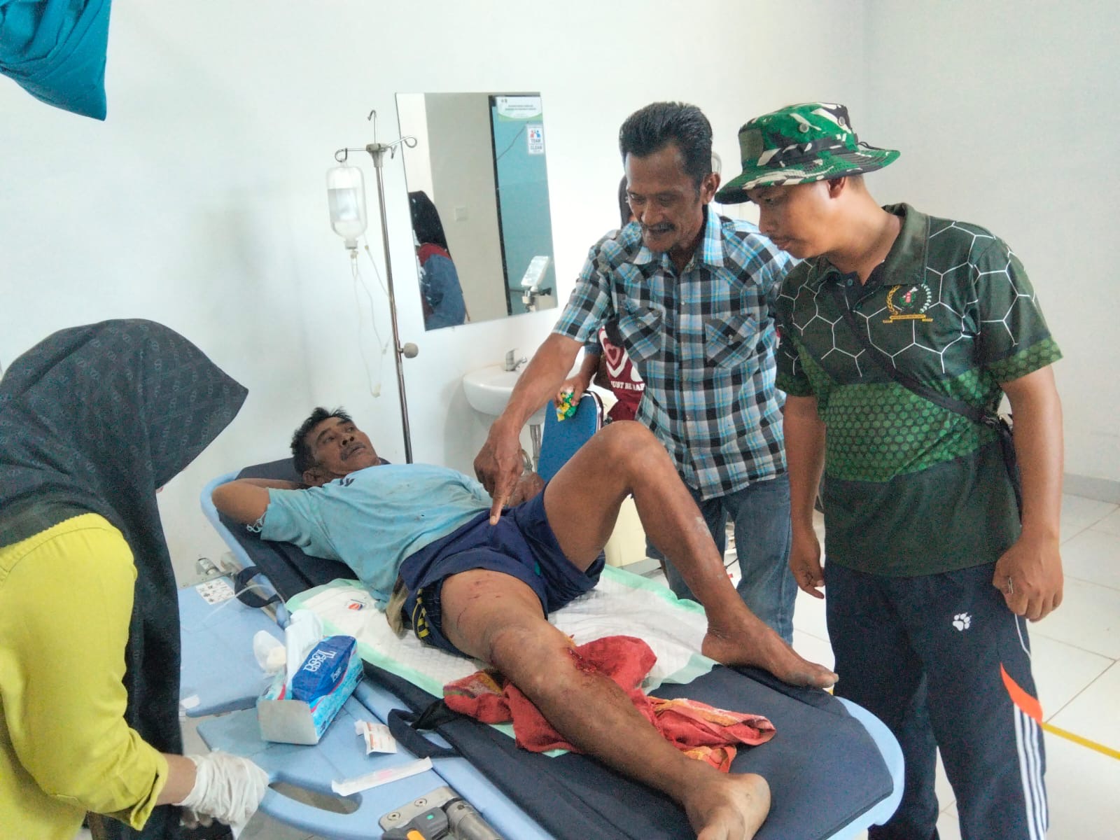 Berniat Bersihkan Kapal, Abdul Majid Diserang Buaya