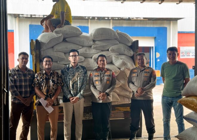 Dukung Ketahanan Pangan, Polsek Gunung Tabur Turun Tangan mendorong produktivitas petani di Berau