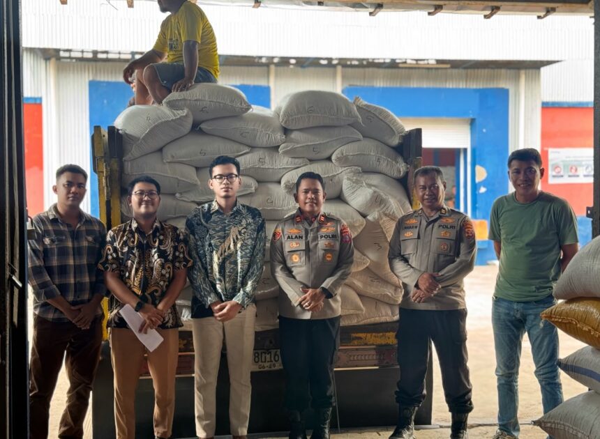 Dukung Ketahanan Pangan, Polsek Gunung Tabur Turun Tangan mendorong produktivitas petani di Berau